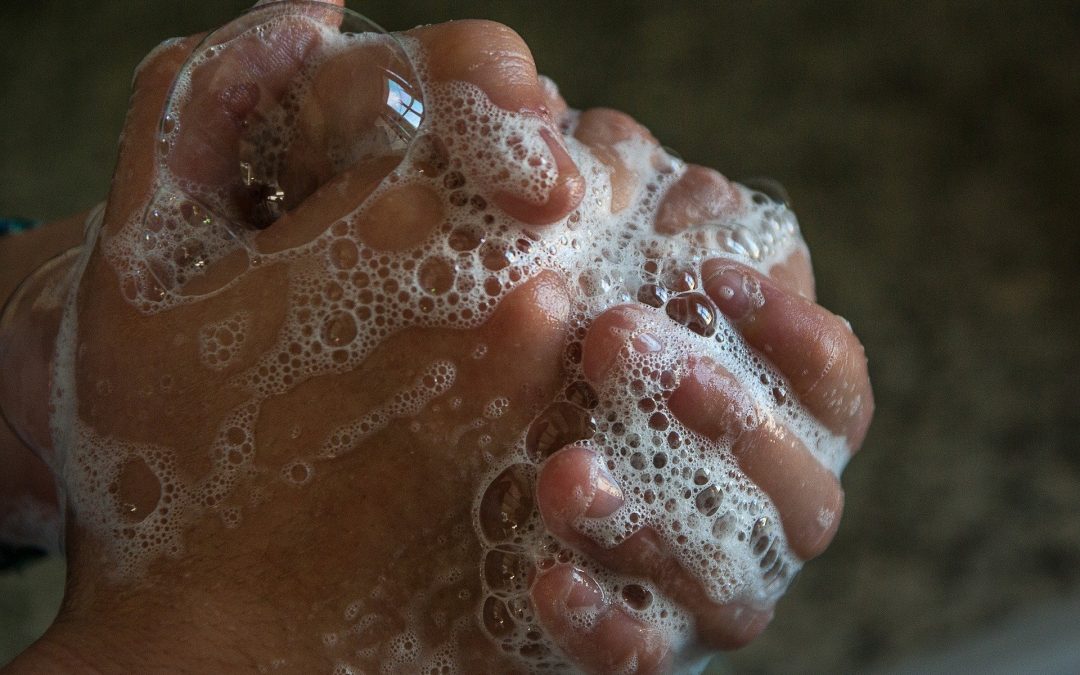 Hände waschen als ein Schutz vor Infektionen